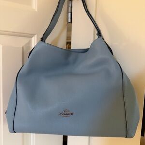 NWT COACH EDIE 31 HANDBAG IN PEBBLE BLUE